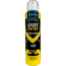 Desodorante Aerosol Above Men Sport Energy Unidade Com 150ml