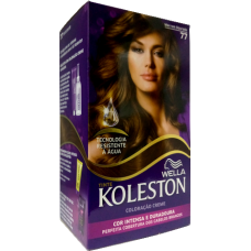Tintura Koleston 77 Marrom Dourado Com 55 Gramas Tintura Koleston 77 Marrom Dourado Com 55 Gramas