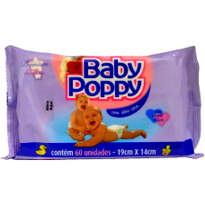 Toalhas Umedecidas Opus Baby Poppy Com 60 Unidades Toalhas Umedecidas Opus Baby Poppy Com 60 Unidades